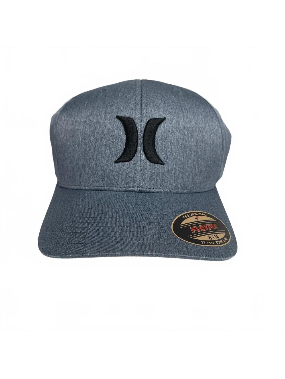 New Hurley Icon Men’s Flexfit S/M Light Blue Legacy Cap Hat